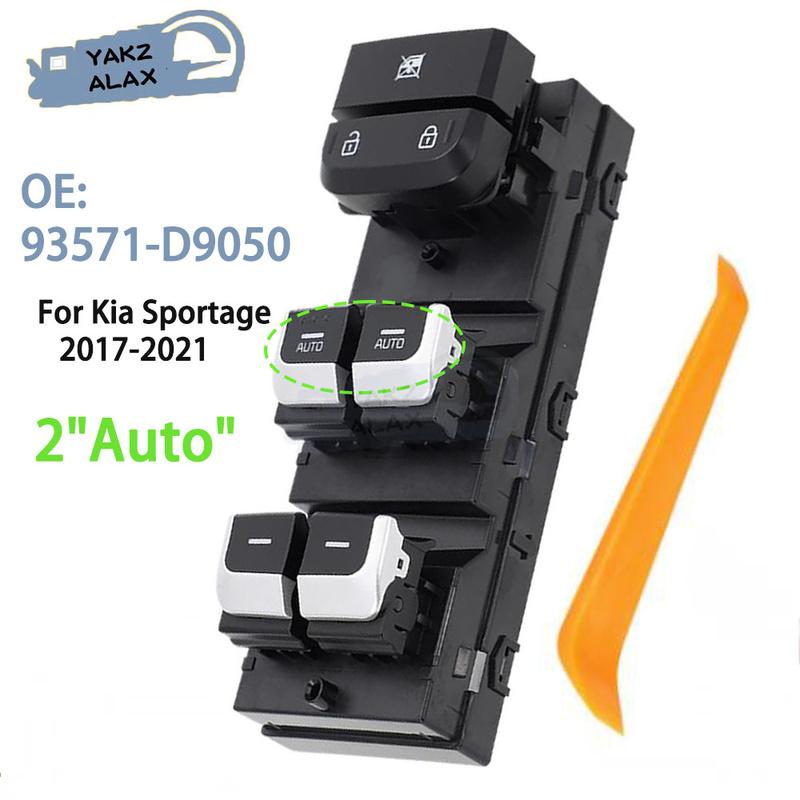 93571-D9050 for Kia Sportage 2017 2018    Left Hand Driver Side Electric Master Window Control Switch 93571-F1050