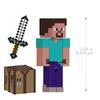 Mattel Minecraft Actionfigur & Zubehör 2er-Pack mit Steve, 3,25-Zoll-Maßstab Sammler-Spielzeugset