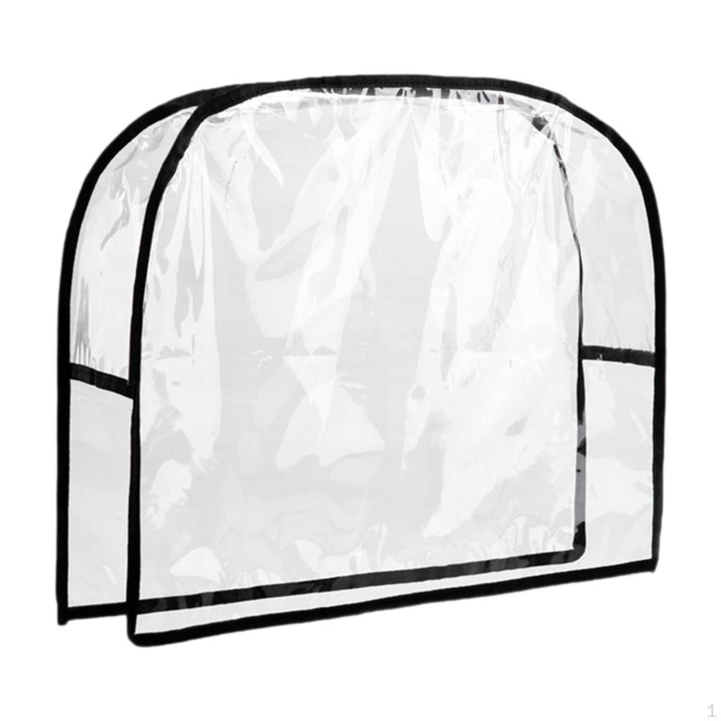 Chair Back Cover for Hairdressing Chairs Clear And Waterproof Office Salon