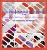 16-Finger French Christmas Gel Nail Stickers - No-Bake, European & American Fashion