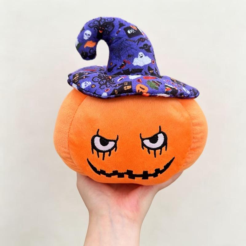 2026 New Halloween Pumpkin Plush Pillow, Holiday Props Decorative Ornaments, Cute Gift Doll, Home Decor