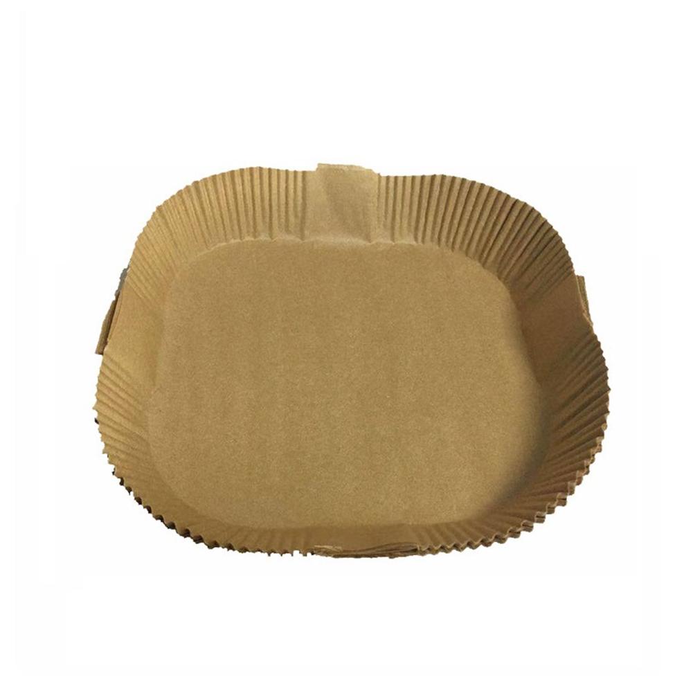 Air Fryer Special Oil Paper Tray Kitchen Baking Square Silicone Non-stick Paper Liner