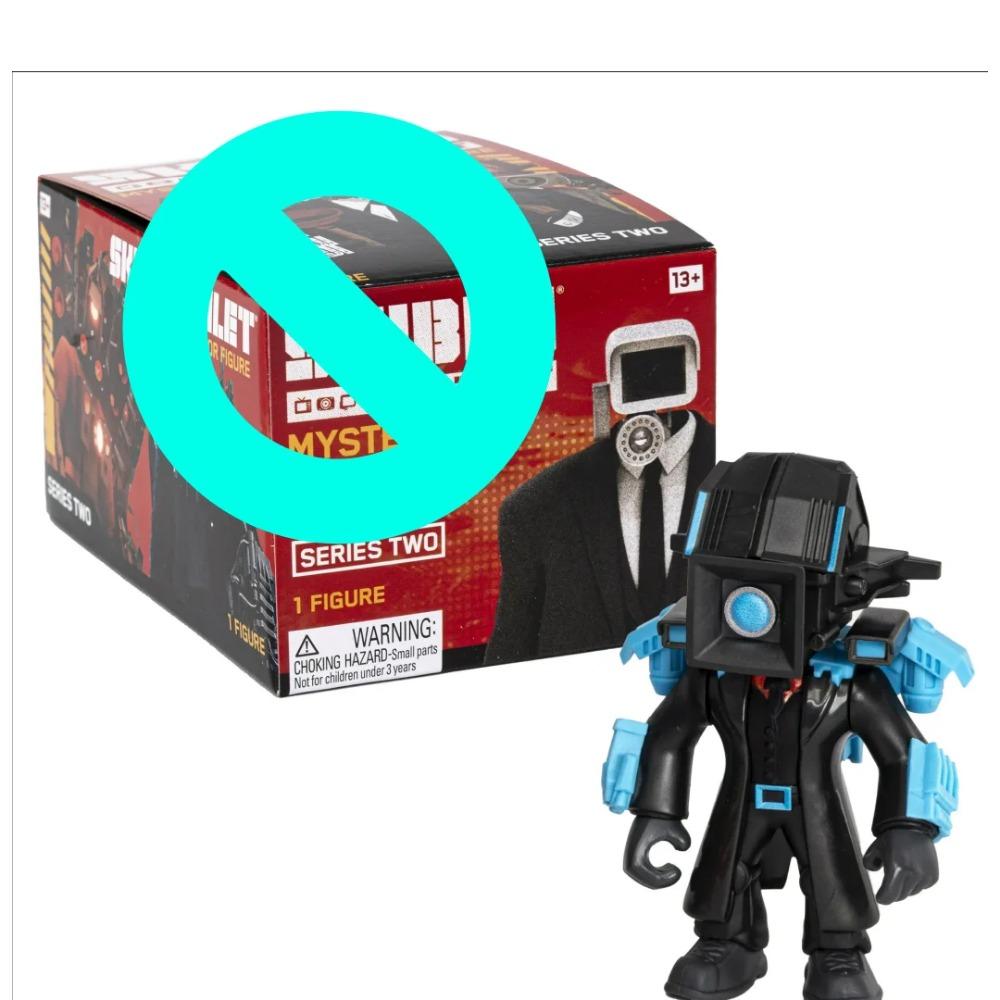 

Скібіді іграшкова фігурка туалет мерч офіційно ліцензована дитяча екшн пластикова фігурка іграшка сюрприз титан Делюкс 6 дюймів Планжермен