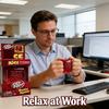 Dr Pepper X  Nice Cube Squishy Stress Relief Toy Soft Squeeze Fidget Cube for Kids & Adults Anxiety Relief Sensory Toy