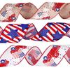 Khaki Elegant 3m Car Ribbon For Independence Day And Celebrations Festive