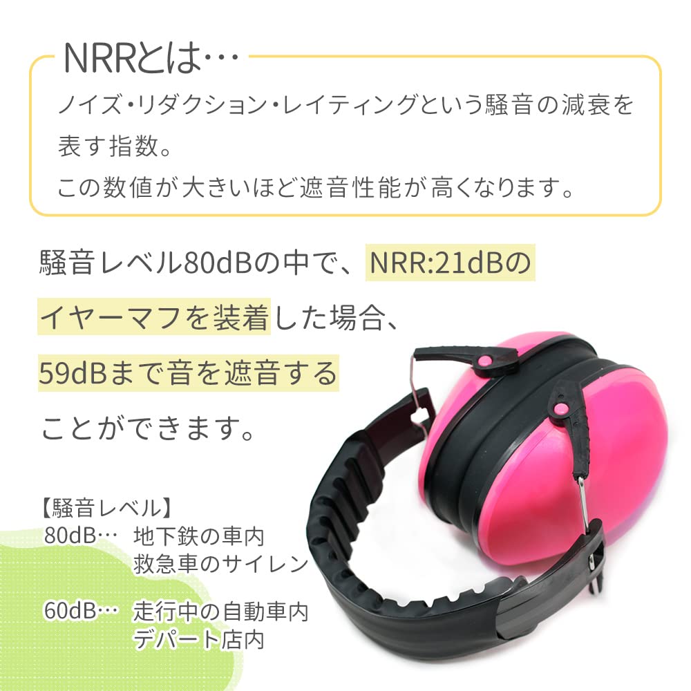 Căști antifon Mitas pentru NRR Pliabile Zgomot Husă de depozitare compactă Ajustabile Potrivite pentru și Grozave pentru Mers și Elegante și Drăguțe Cadou pentru Copii