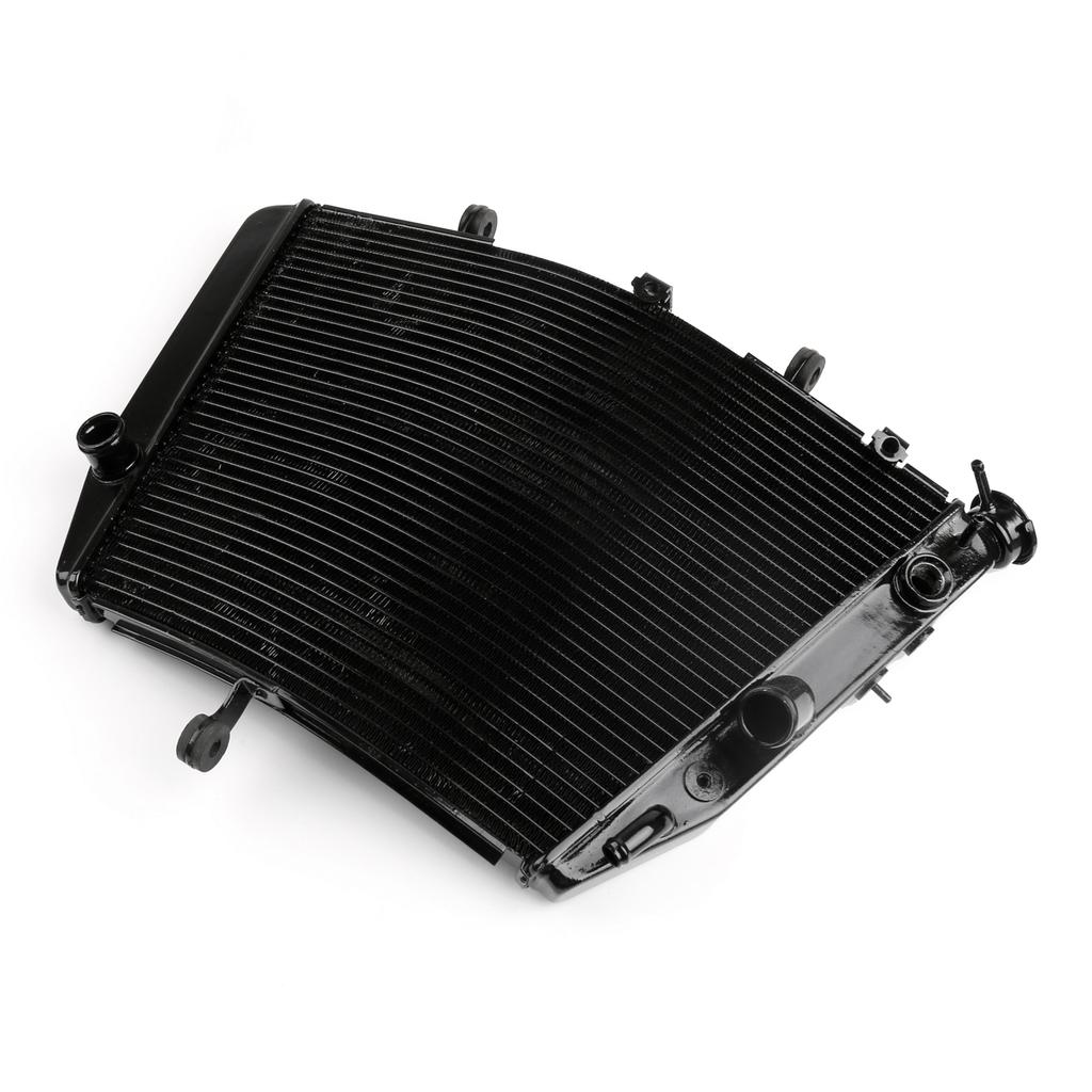 Motor Aluminium Cooler Radiator For SUZUKI GSXR 750 2004 2005 04 05 K4 Black
