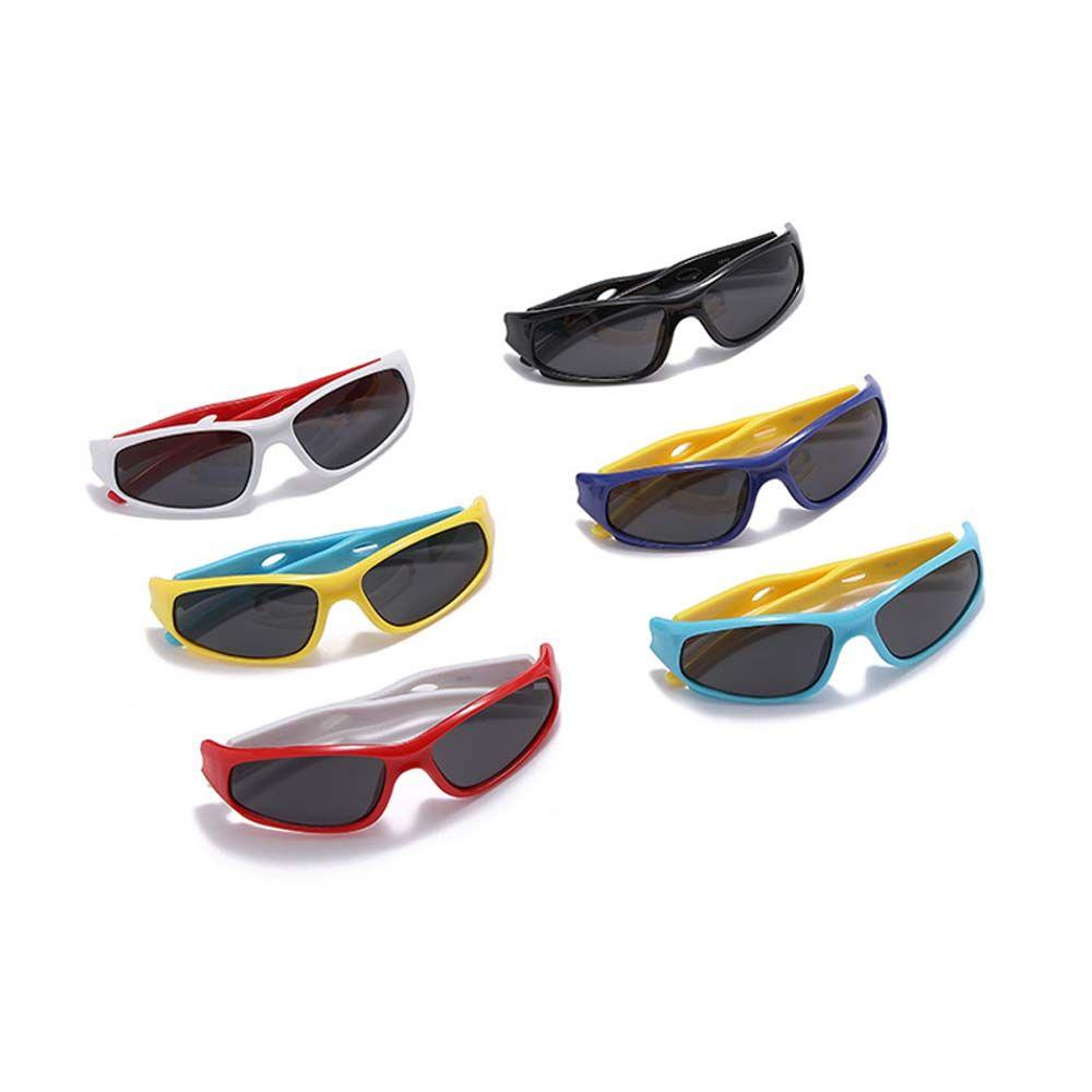 Adorable Super Light Summer Beach  Colorful Children Sunglasses Outdoor Eyewear Sports Goggle  Sunglasses