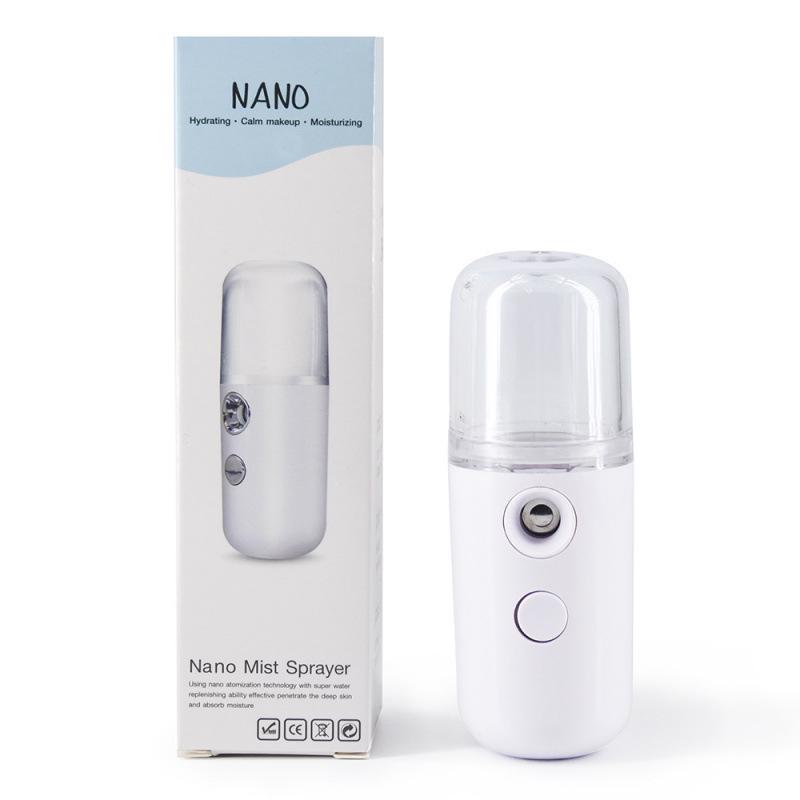 Portable Nano Spray Face Humidifier - Rechargeable Moisturizing Machine