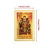 1/2/5PCS 2026 Tai Sui Amulet Card FengShui Prayer Gold Card Exorcism Protection Buddha Gift Amulet Safe Bring In Wealth Treasure
