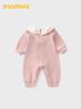 DUUDUU 2026 New Spring Long Sleeve Baby Girl Romper Jumpsuit