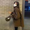 Korean Style Women's Plus Size Lambswool Coat - Thick, Versatile, and Trendy