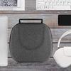 Geekria Case Shield Headphone Case, Compatible Hard Shell Travel Case for Apple AirPods Max with Storage Pouch (Dark Gray)