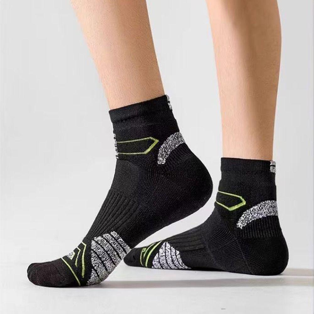 Multicolor Marathon Running Socks Odor Prevention Basketball Socks Cycling Socks Sports Activities