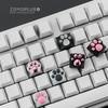 ABS & Silicone Kitty Paw Artisan Keycap Cats Paw Keyboard for Key Cover for Cherry MX Switches Keycaps