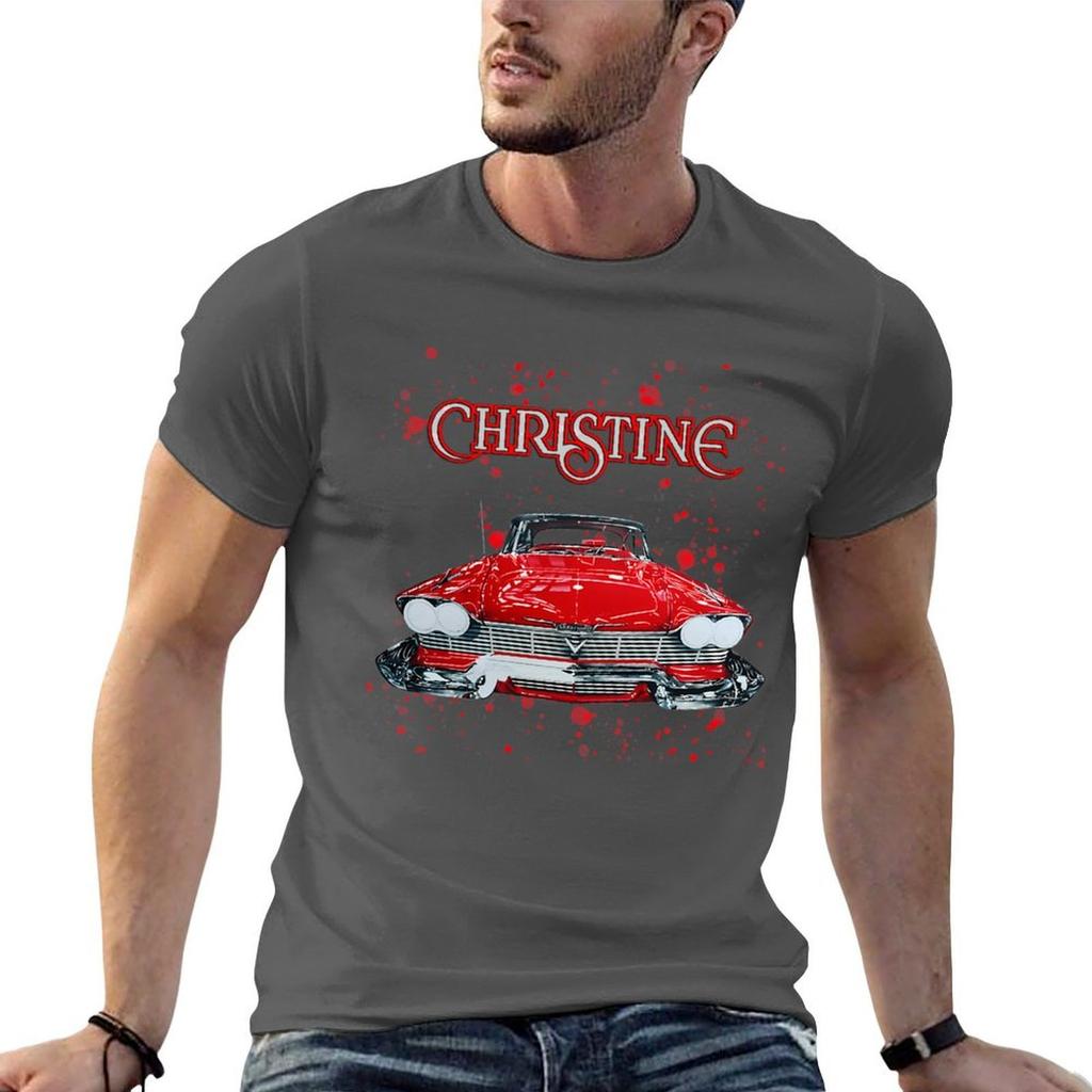 Christine Plymouth Fury TShirt man t shirt cotton t shirt man designer TShirt