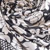 Ladies Square Scarves Printed New Fashion Unisex Apparel Accessories Women Black White Dot Silk Scarf 90*90cm Scarves Wraps