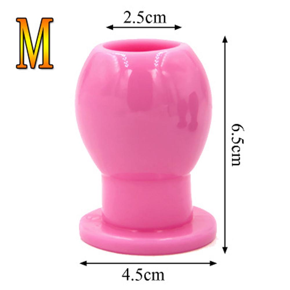 3 Sizes Hollow Anal Plug Gay Enema Tools Female Soft Vagina Speculum Pussy Anus Dilator Anal Sex Toys for Couples Sex Shop