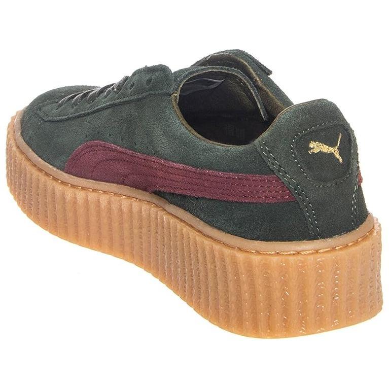 Puma Creepers Rihanna Fenty Suede Green Womens 361005-07