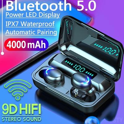 Bluetooth 5.0 CVC8.0 Шумоподавление Стерео беспроводная беспроводная гарнитура TWS Bluetooth