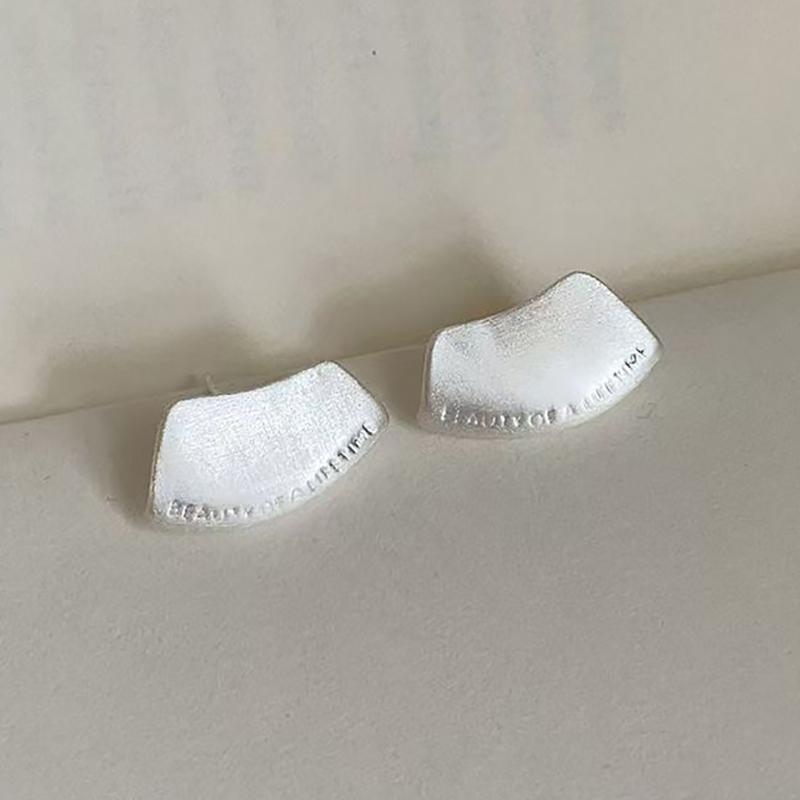 

Изысканные Модные Серьги-Пинны с Матовой Отделкой в Киберпанк Стиле для Женщин и Мужчин Ювелирные Аксессуары Подарки для Вечеринок серебряный