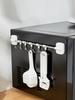 Kitchen Hook Rack Punch-Free Storage Wall Hanging Rod Magnetic Holder Kitchenware Supplies Rack Row Hook-Type Storage Rack