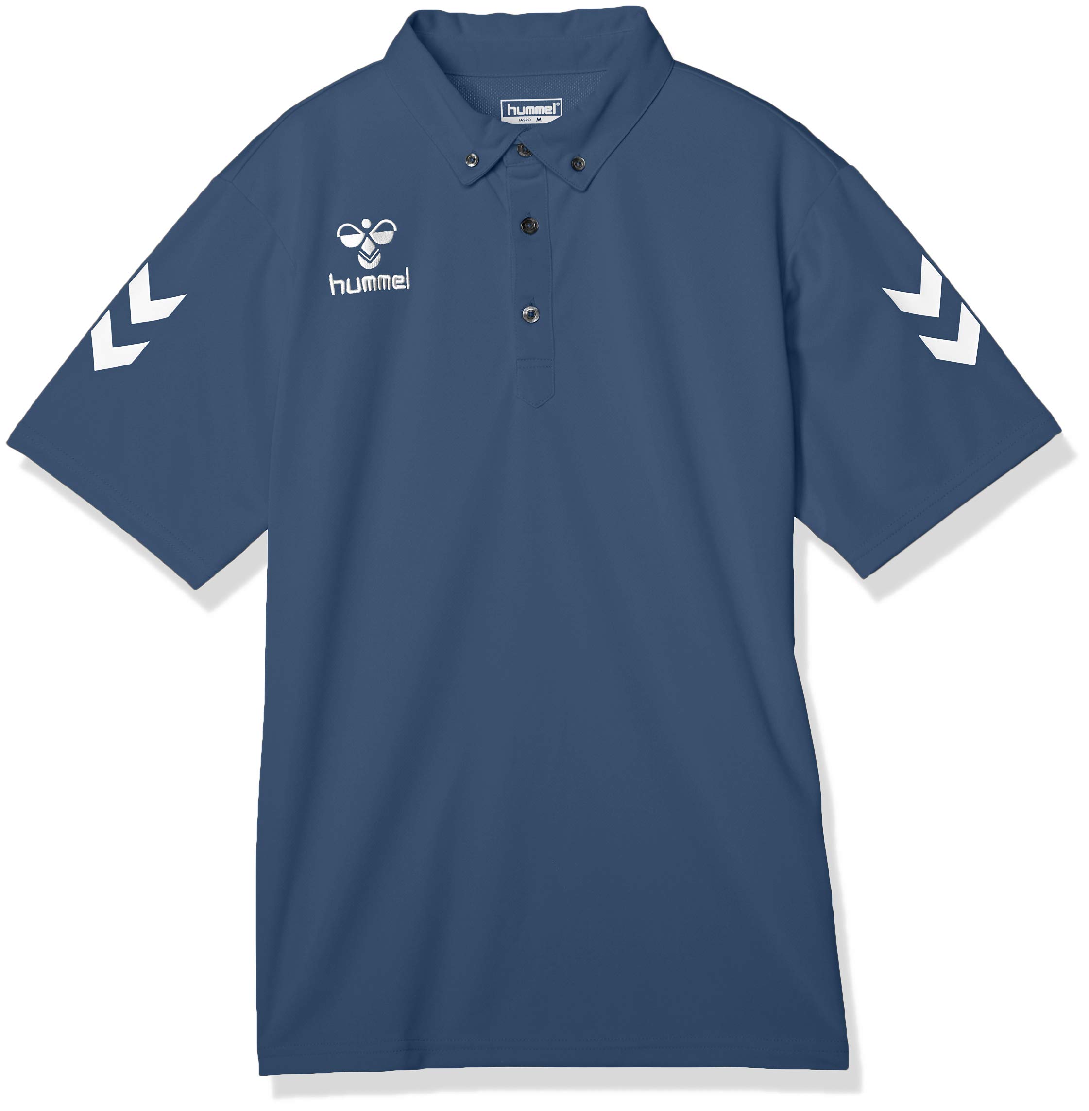 

Hummel Поло с коротким рукавом Командное темно-синее Японский размер от маленького до Японского размера Мужская рубашка на пуговицах, (70), (эквивалентный Маленький)