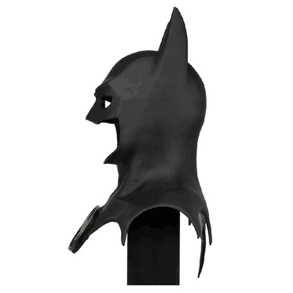 1x Mask Props For Batman Masks Full Head Bruce Wayne Cosplay Superhero Latex