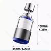 Faucet Filter Nozzle Household Kitchen Water Purifier Splash Proof Extender Vegetable Sink Water Purifier Dual Mode