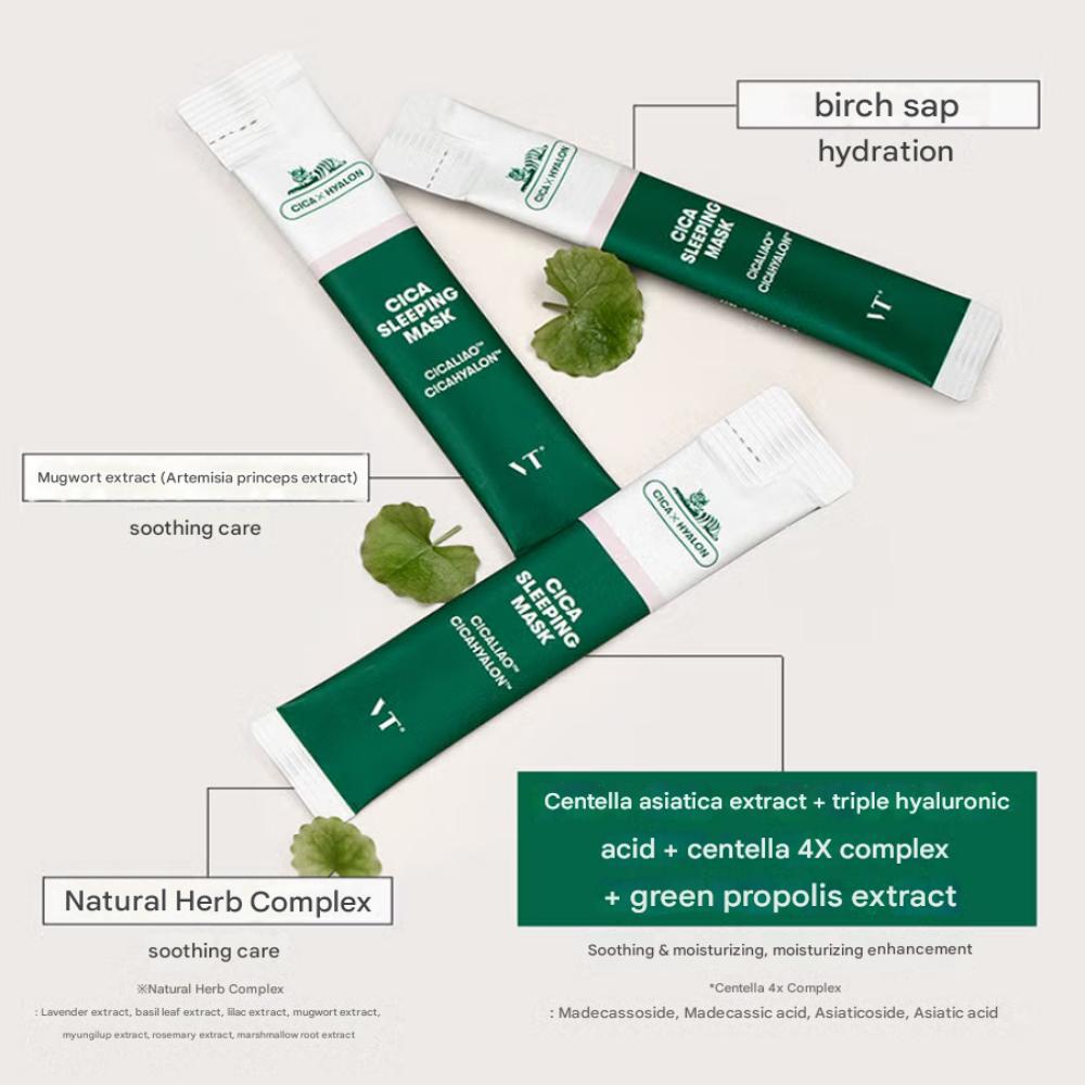 VT Cica Sleeping Mask 4 Ml X 6