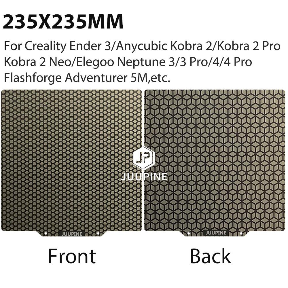 235x235 Heatbed 235x235mm Build Plate For Ender 3 Build Plate Heat Bed Ender 3 V2 /Neo Ender 5 /Pro Magnetic Spring Steel Sheet