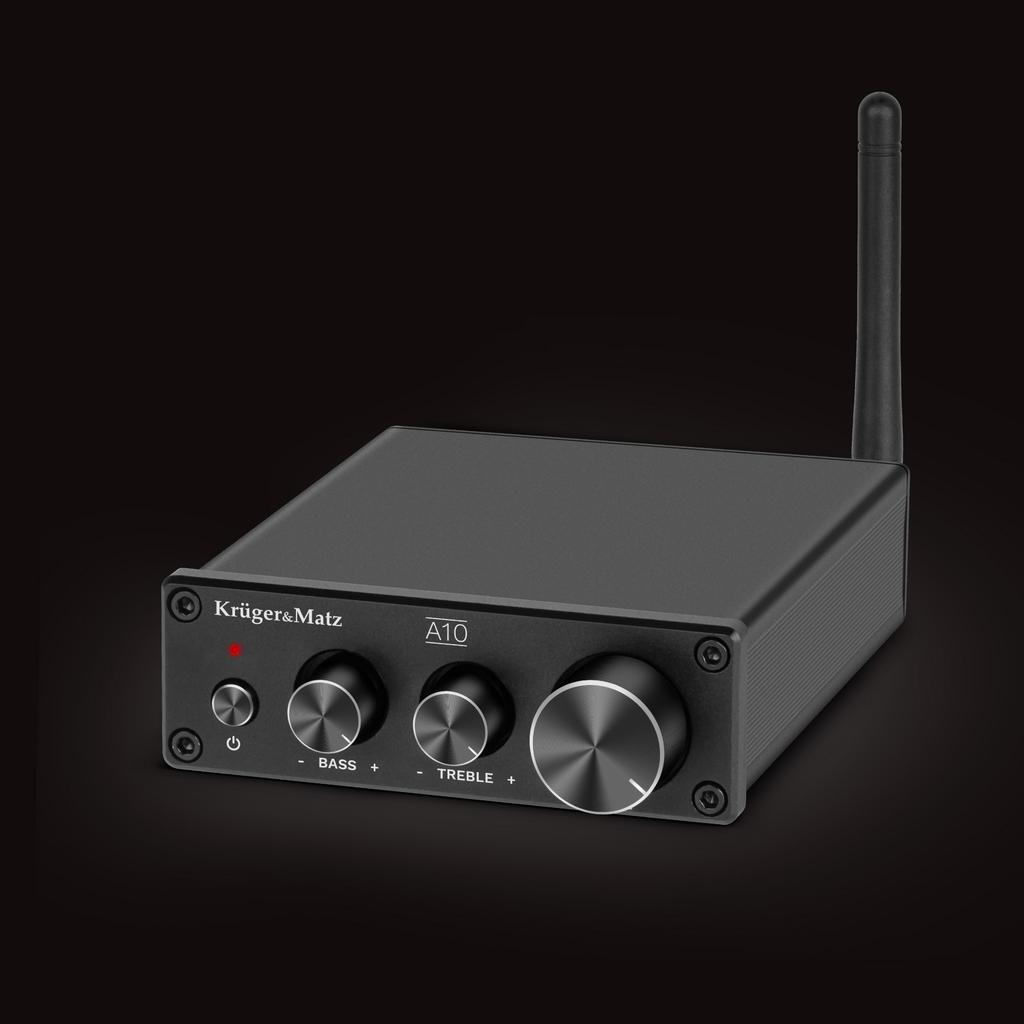 Bluetooth 5.1 aptX HD 2x50W Stereo zesilovač Kruger&Matz A10