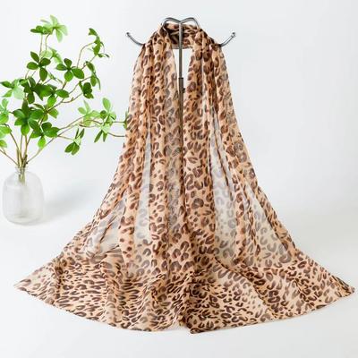 Spring Scarves, Shawl Scarves, Women's Summer Chiffon Thin Wavy Scarves