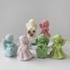3D Little Angel Aroma Candle Silicone Mold DIY Christmas Decoration Plaster Molds Handmade Soap Candle Making Supplies