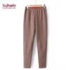 YUZHAOLIN Women's High-Waist Thick Thermal Leggings