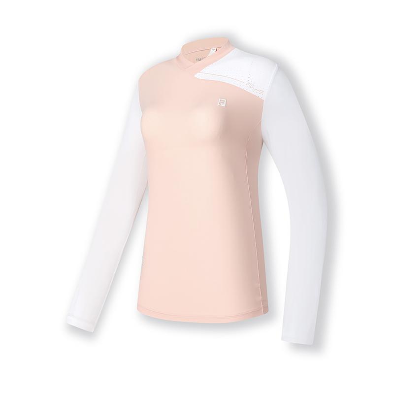 New FILA T Shirts Women's Peach Ice Cream Powders A11W425205FPK