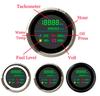 12V/24V 85mm Tachometer Fuel Gauge Water Temp Oil Pressure Voltmeter Hour Meter
