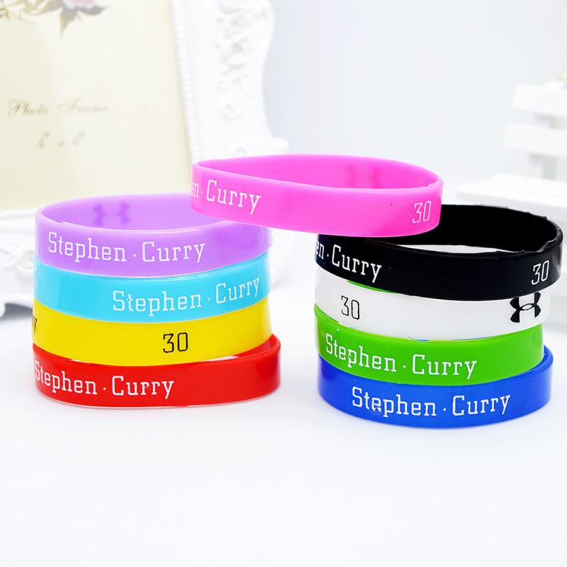 2pcs Silicone Sports  Wristband For Basketball Badminton Yoga Fitness Running