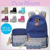 Stylish Premium Quality 3pcs/set Backpack Women Travel Bookbags School Bags For Teenage Girls