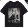 Beyoncé COWBOY CARTER TOUR Loose Fashion T-shirt Men's Women Graphics Vintage T-shirts Gothic Cotton Oversized T-shirts