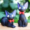 Cute Black and White Kitten Sitting and Lying In A Piggy Bank A Treasure Gift Piggy Bank