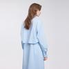 Elle Design Faux Two-Piece Long Sleeve Dress Women dress Blue EL50908