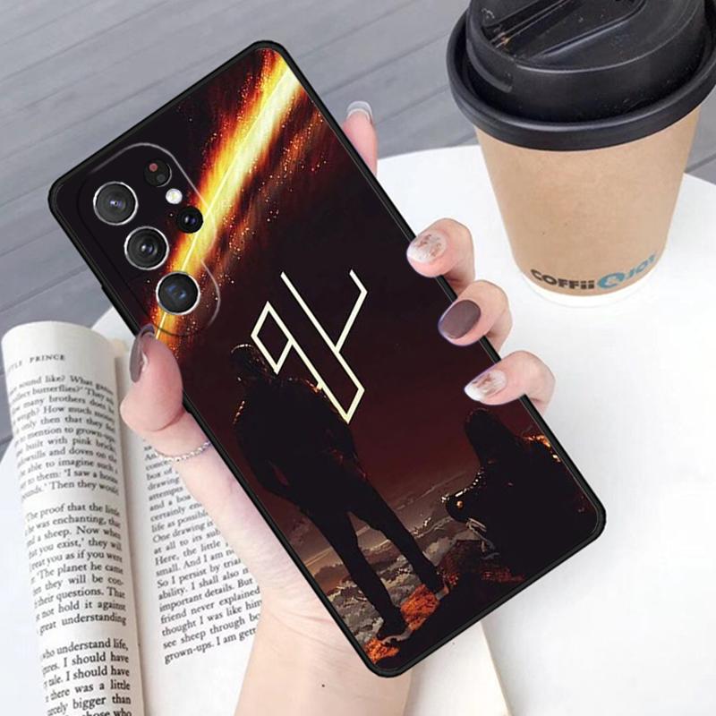 PNL QLF Rapper Singer phone case Cover For Samsung Galaxy S24 S25 Ultra S21 S22 Ultra S10E Note 10 Plus Note 20 FE S23