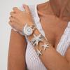 Exaggerated Boho Open Cuff Bracelet 2025 New Trend Geometric Metal Opening Adjustable Starfish Wide Bangles for Women Arm Bracelets Jewelry