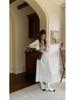 Cardigã Feminino de Madeira com Borda de Orelha de Madeira Estilo Suave: Xale tipo camisola fino, curto, com cadarço e proteção solar.