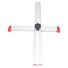 Righello di Posizionamento per Foratura da 60 cm Lega di Alluminio Scale Trasparenti Righello di Misurazione Multi Angolo Jig per Ferramenta per Mobili
