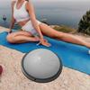 Balance Ball Trainer Non Slip Base Hemisphere with Resistance Bands and Pump Half Exercise