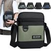 Heren Schoudertas Oxford Stof Waterdicht Grote Capaciteit Crossbody Tas Messenger Tas Outdoor Casual Lichtgewicht Enkele Schouder Crossbody Tas
