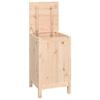 VidaXL Boîte à linge 44x44x76 cm Bois massif de pin 823574