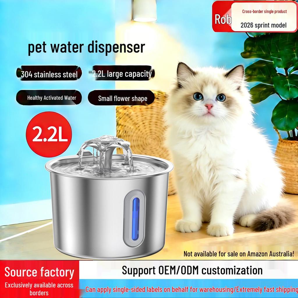 Automatic Circulation Pet Water Fountain for Cats and Dogs